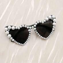 1pc Handmade Pear Shaped Decorative Fashion Glasses (Unassembled), Bridal Shower, Party Favor