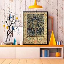 2025 新款摇钱树 LUCKY TREE 十字绣套装印花帆布针线树梦幻 DIY 手工刺绣艺术家居装饰绘画刺绣套装手工礼物