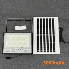 2000mAh/4000mAh/5000mAh 太阳能灯，户外防水聚光灯，太阳能灯，遥控太阳能泛光灯，街道花园灯，阳光 - 太陽能泛光燈 - 查看 15