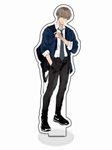 1 pieza Figura acrílica de pie de cómic coreano, anime y manhwa "Perdido en la nube" - Figura de acción, decoración de escritorio y hogar, regalo de cumpleaños perfecto para amigos. - Multicolor - Ver 26