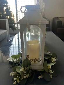 1 pieza - Decoración de lazo de perlas falsas, cadena de cuentas para suministros de fiesta, accesorios para arreglos florales de rosas de floristería, decoración de envoltura floral DIY para fiestas y eventos festivos. Conjunto de decoración romántica adecuada para cumpleaños, aniversarios, bodas, decoración de otoño y decoraciones de fiestas del Día de San Valentín