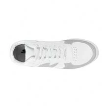 TENIS CASUALES DAMA STYLO 9155 SIMIPIEL BLANCO - Blanco - Ver 4