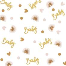 1 Set Of Baby Gender Reveal Party Table Confetti Decorations, Wholesale Paper Pieces For Baby Shower Desktop Decor