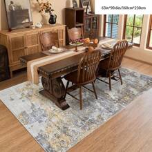 [Terciopelo de cristal, respaldo de PVC, grosor de 5 mm] 1 pieza Alfombra de estilo bohemio a cuadros - Impermeable, antideslizante, absorbente, lavable a máquina, alfombra suave y cómoda, adecuada para cocina, sala de estar, dormitorio, pasillo, baño, lavandería - Fácil de limpiar, alfombra, decoración del hogar, decoración del baño del hogar, alfombra para exteriores, felpudo, decoración de otoño, accesorios de baño, regreso a la escuela