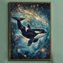 1 Peça Kit de Pintura de Diamante 5D, Decoração de Casa e Jardim Artesanato em Mosaico, Presente Feito à Mão Perfeito, Material de Tela