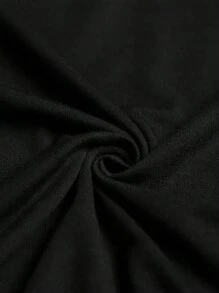 PR Dino Thunder Triassic Red Ranger Oversize Oversize Women T-Shirt (Abaranger Power Rangers Super Megaforce Power Up Tyrannosaurus Vintage TV) - Black - View 5