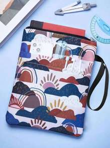 Cadeaux pour le début de la saison scolaire, couverture de livre fantaisiste en forme de nuage pour la saison des remises de diplômes, couverture de livre de poche, tissu lavable, couverture de livre avec fermeture à glissière