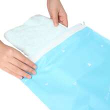 50 个旅行鞋袋，带抽绳的大型透明鞋子收纳袋，防水旅行收纳袋，用于男女包装防尘袋 - 多 - 查看 3