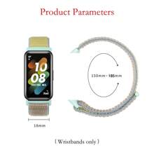 Bracelete de Reposição para Smartwatch de Nylon Esportivo, Acessórios para Pulseira Smart Watch Band 9/8/Correa