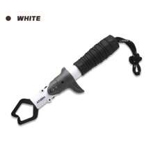 Fish Lip Pliers Grab Grip Tool Stainless Steel Fish Holder Fishing Tool Extended Version TPR Handle Fishing Men's Fishing Tackle