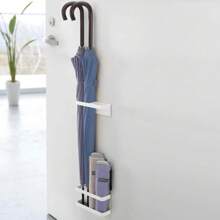 1pc Minimalist Iron Wall-Mounted Umbrella Stand Holder, Entryway Decor Gifts Birthday Graduation