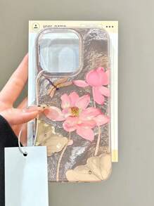 Ốp lưng điện thoại hình hoa, ốp lưng thời trang tối giản màu bạc trong suốt cao cấp, tương thích với iPhone 16/iPhone 15, ốp lưng iPhone 15 Pro Max, ốp lưng Apple P13, P14, ốp lưng điện thoại mềm chống va đập cho nữ, dành cho XS, XR, 7/8P, 7/8 GES2, ốp lưng iPhone 16/iPhone 15, XR, iPhone 16 Pro Max, 7P 8P, P12 Pro Max, P13 Pro Max, P14 Pro Max, P13, P14, P11, P12, P14, ốp lưng điện thoại mềm chống va đập cho nữ, XS/S/XS Max, 7/8 GES, ốp lưng điện thoại chống nước, chống sốc, chống rơi, chống trầy xước - Nhiều màu - Xem 3