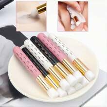 10PCS Eyelash Cleaning Brush-Facial Cleansing Brush-Extensions Cleaning-Lash Shampoo Brushes-Lash Cleansing Brush-Mousse Brush For Cleaning And Washing Lashes - Black - View 4