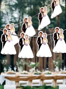 7/14/21 tấm banner ảnh cưới chân dung tùy chỉnh - Banner chân dung cô dâu chú rể cá nhân hóa, trang trí tiệc cưới tự làm đa năng, trang trí đẹp mắt, có thể tái sử dụng, món quà lý tưởng cho vợ, bố, mẹ, gia đình, bạn bè, phù hợp cho phòng trà, nhà cửa, sân vườn, văn phòng. - Nhiều màu - Xem 5