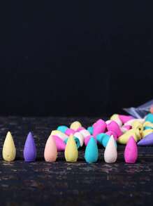 60 件混合香气回流香珠，家用薰衣草、檀香香珠，适用于瑜伽和家居装饰 - 彩色 - 查看 11