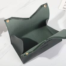 1 Peça Caixa De Lenços Acessórios De Cozinha À Prova D'Água, Caixa De Lenços Decorativos, Porta-Guardanapos Para Mesa, Caixa De Lenços De Banheiro