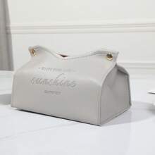 1 Peça Caixa De Lenços Acessórios De Cozinha À Prova D'Água, Caixa De Lenços Decorativos, Porta-Guardanapos Para Mesa, Caixa De Lenços De Banheiro