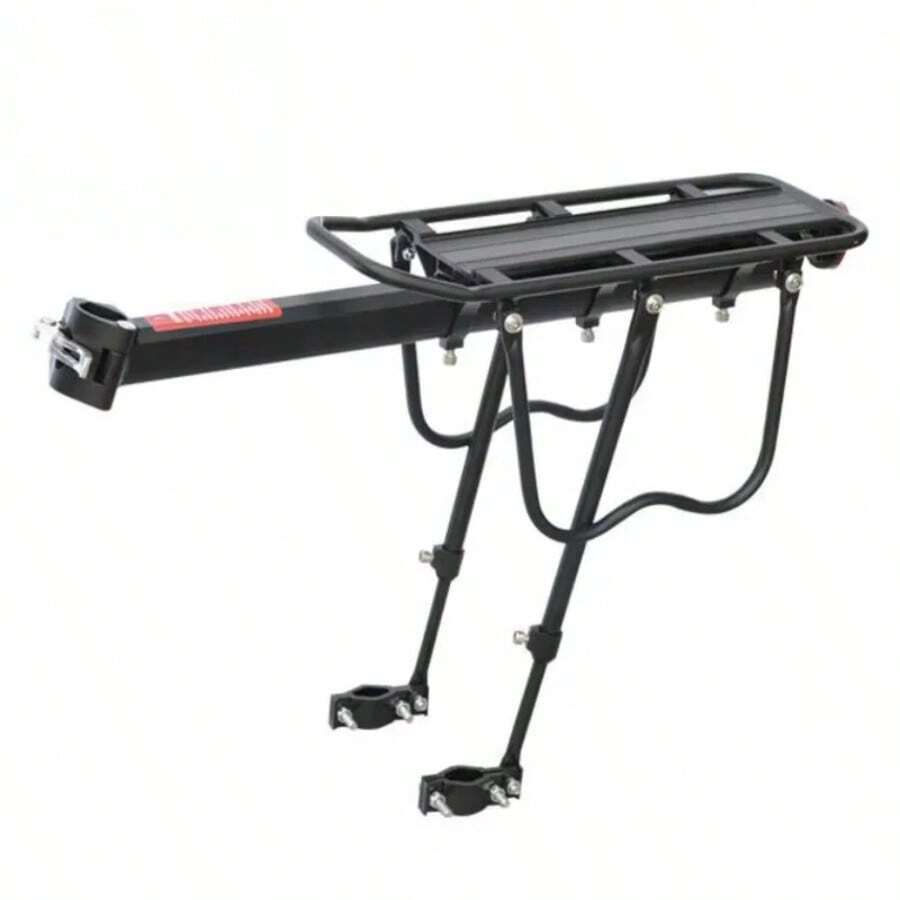 Deemount Bicycle Luggage Carrier Cargo Rear Rack Shelf Cycling Bag Stand Holder Trunk Fit 20-29'' Mtb &4.0'' Fat Bike - 黑色 - 查看 1