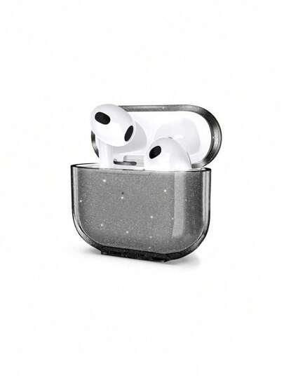 Solid Color Apple AirPods1/2 AirPods Pro AirPods 3 AirPods Pro (2nd Generation) Series Simple Loose Powder TPU Soft Shell Earphone Protective Case