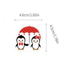 50 PCS Cute Penguin Stickers Vinyl Aesthetics Stickers, Decals, Scrapbooking, Diary, Bumper, Skateboard, Water Bottle, Cartoon, Hard Hat, Car Stickers