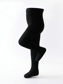 1 szt. Jednokolorowe proste rajstopy dla 10-letnich i młodszych dziewczynek na wiosnę i jesień