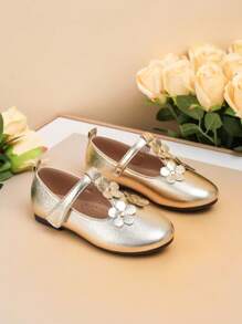 Fashionable & Versatile Children Flat Shoes, New Bowknot Shoes For Girls