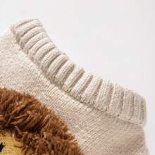 Pet Sweater, Cute Lion Design, Knitted Pullover For Small/Medium Dogs, Suitable For Spring, Summer, Autumn & Winter, Available In Multiple Styles