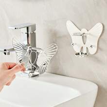 1 szt. Elektryczny uchwyt na szczoteczkę do zębów, ścienny organizer łazienkowy bez wiercenia na szczoteczkę do zębów, grzebień, lokówkę