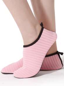 1pair New Outdoor Water Shoes For Men & Women, Stream Trekking, Beach Swimming, Anti-Skid, Quick-Dry, Casual Water Shoes (Size Runs Small, Suggest Ordering 2 Sizes Up) - Pink - View 12