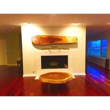 Surfboard Wall Rack - Coffee Brown - View 10