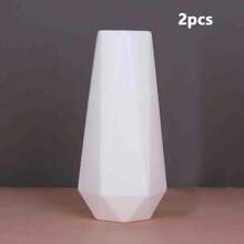2 件欧式水培花瓶，轻巧防碎花盆装饰品适合家庭客厅卧室花园派对中心装饰桌花布置 - 彩色 - 查看 11