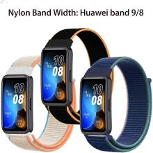 Bracelete de Reposição para Smartwatch de Nylon Esportivo, Acessórios para Pulseira Smart Watch Band 9/8/Correa