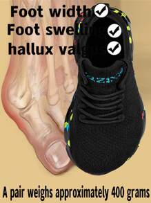TACHUAN Extra breite Sportschuhe für Damen und Herren, Komfortpassform für weite Füße, leichte Laufschuhe
