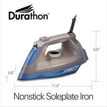 Hamilton Beach 19901 Plancha Digital para Ropa con Cable Retráctil, Durathon - Cordón XL de 10 pies - Ver 7