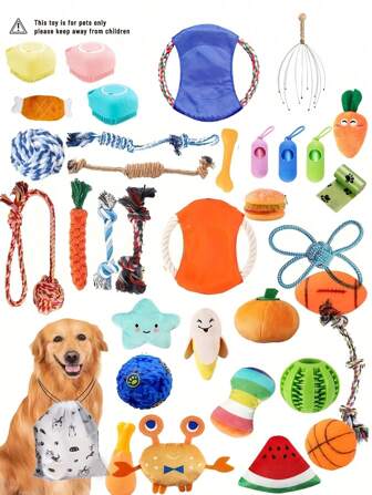 Blind Box 5 Pieces Set With Machine Model, Tough Interactive Pet Puppy Toy, BB Sound Toy, Small And Medium-Sized Cat And Dog Supplies, Randomly Shipped
