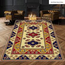 1 件水晶天鹅绒斑点地毯、门垫 - 防水、防滑、易于清洁、可机洗、柔软舒适的地毯，适用于入口、厨房、客厅、卧室、走廊、浴室、洗衣房 - 家居装饰