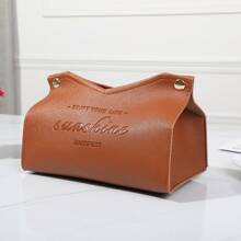 1 Peça Caixa De Lenços Acessórios De Cozinha À Prova D'Água, Caixa De Lenços Decorativos, Porta-Guardanapos Para Mesa, Caixa De Lenços De Banheiro