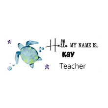 Personalised Name Badge, Name Badge, Teacher Name Badge, Nurse Name Badge, Teacher Gift, Nurse Gift