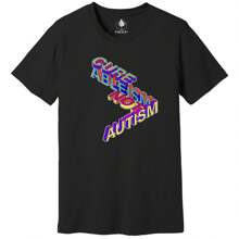 Cure Ableism Not  Shirt, Mental Health,  Acceptance Shirt, - White - View 1