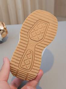 1双儿童运动鞋春季新款舒适柔软儿童鞋男童鞋软底休闲鞋宝宝百搭轻便鞋 - 灰色 - 查看 8