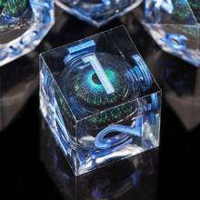 Dragon's Eye Resin Dice,7PCS  Liquid Core Dice Set, Sharp Egde Polyhedral D And D Dice - 11 - View 6