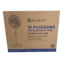 Set de 2 Piezas, Ventilador de Pedestal, Abanico de 3 Aspas Giratorio de 18 Pulgadas, Para Habitaciones y Espacios Largos, Oficinas, Almacenes, Ventilador de 3 Velocidades, Practico, Fácil de Instalar