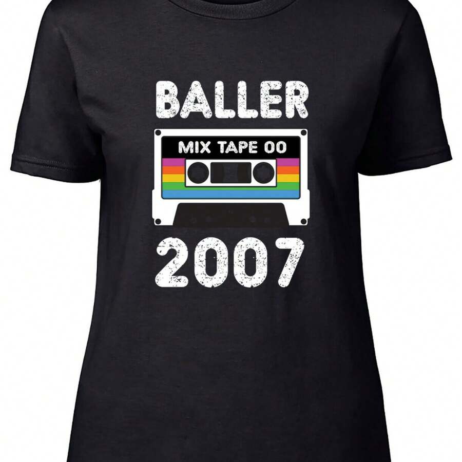 Camiseta unisex patriótica estadounidense divertida del 4 de julio con texto "Me encantan los fuegos artificiales" - Negro - Ver 1