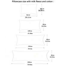 1pc New A-Class Knitted Fabric Digital Printed Pillowcase - Hearts, Flowers, Cartoons, Leaves, Dots, Forest Patterns, Ins Pastoral Style, Thick Brushed Double-Sided Pillowcase, Couples Long Pillowcase, Pillow Inner Cover, Skin-Friendly, Soft, Breathable, Suitable For All Seasons (Only Pillowcase, No Pillow Insert)
