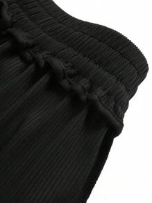 New Spring/Summer Men's Sports Quick-Drying Breathable Patchwork Set - Black - View 7