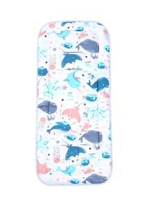 1pc Almofada de assento para carrinho de bebê, almofada espessa de absorção de choque para carrinho de bebê, cadeira alta, cadeira de balanço, berço, uso em todas as estações - Multicolorido - Ver 12