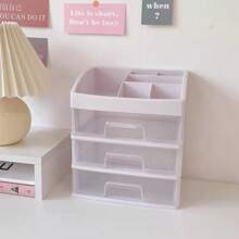 Stationery Drawer Style Storage Rack, Desktop Storage Rack, Multifunctional Stationery Storage Box, Office Supplies Storage Rack, Office Desk Accessories, Home Storage And Organization