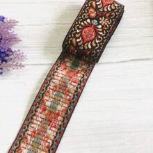 10Yard/2Yard 5cm Lace Ribbon With Tassels, Vintage Jacquard Ribbon, Apparel Sewing, Polyester Trim Woven Lace Trim For Clothes DIY, Clothing Sewing, Bag, Needlework, DIY Craft Accessories, Home Decor, Wedding Decor, Homecrafts Material, Sewing Lace, Sewing Supplies, Craft Supplies, Stitch Supplies, Mother's Day Gifts, Birthday Decorations