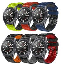 1 Piece Of 22mm Football Pattern Watch With Silicone Material For Comfortable Wearing, Sports And Fitness Replacement Bracelet Suitable For Shopping, Work, Sports And Other Scenarios. It Is The Best Choice For Women's Gifts And Is Suitable For Smart Watch Accessories Such As Jiaming, Etc