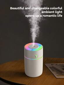 1套，230ml，自动定时喷雾带氛围灯，ABS材质空气加湿器（插入式），室内香薰扩散器，汽车空气清新剂，车载空气清新剂，卧室空气净化器 - 小型香薰加濕器 - 查看 9